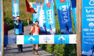 Hùng Hải vượt huyền thoại Nepal tại Vietnam Mountain Marathon