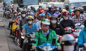 Khổ vì tắc đường những ngày cuối năm Khổ vì tắc đường những ngày cuối năm