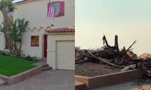 'Khu nhà giàu' Los Angeles trước và sau thảm kịch cháy rừng 'Khu nhà giàu' Los Angeles trước và sau thảm kịch cháy rừng